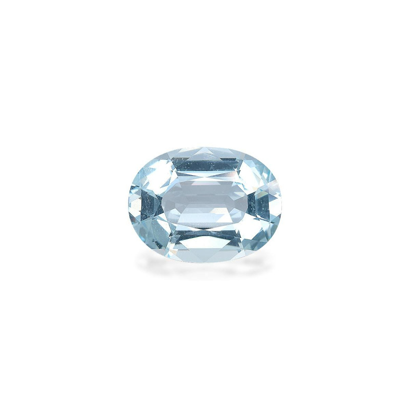 Aigue-Marine taille OVALE Baby Blue 15.86 carats