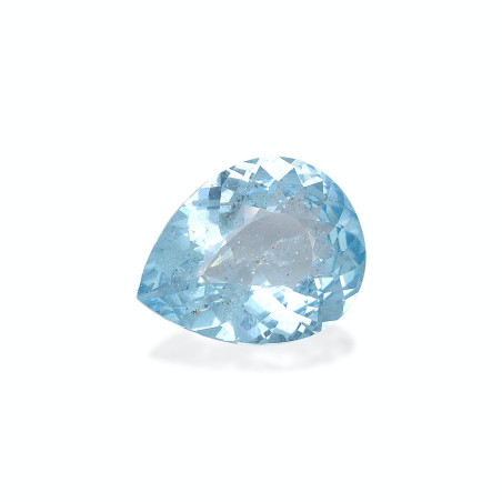 海蓝宝 taille 梨子 蔚蓝色的婴儿 37.57 carats