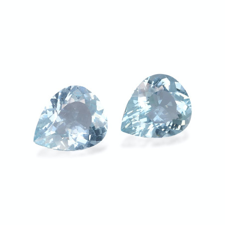 海蓝宝 taille 梨子 蓝天 7.03 carats