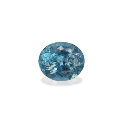 OVAL-cut Aquamarine Blue...