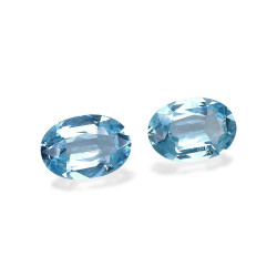 Ovale geslepen Blauwe Aquamarijn van 2,71 karaat