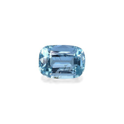 海蓝宝 taille 靠垫 蓝色 1.47 carats