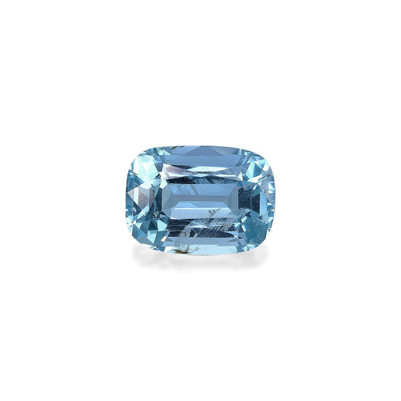 CUSHION-cut Aquamarine Ice Blue 1.47 carats