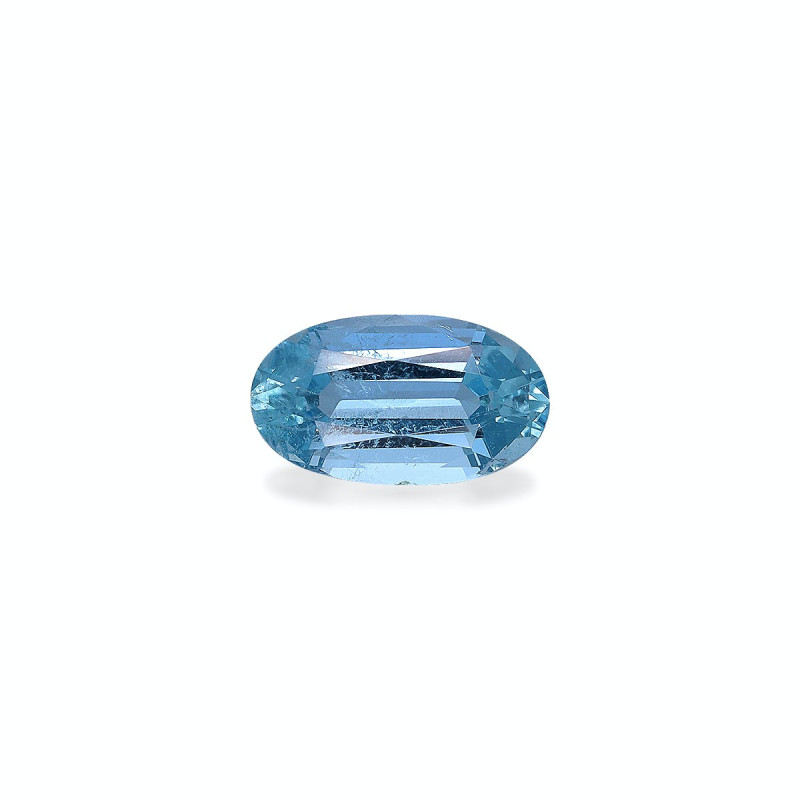海蓝宝 taille 椭圆形 蓝色 1.12 carats