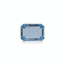 海蓝宝 taille 矩形的 蓝色 1.00 carats