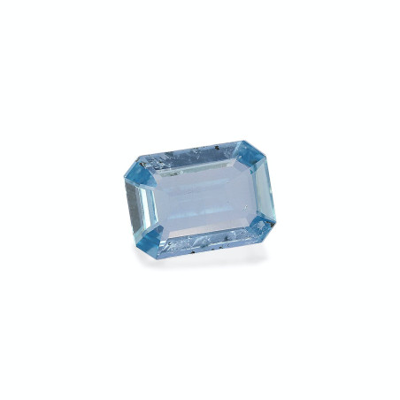 海蓝宝 taille 矩形的 蓝色 1.00 carats