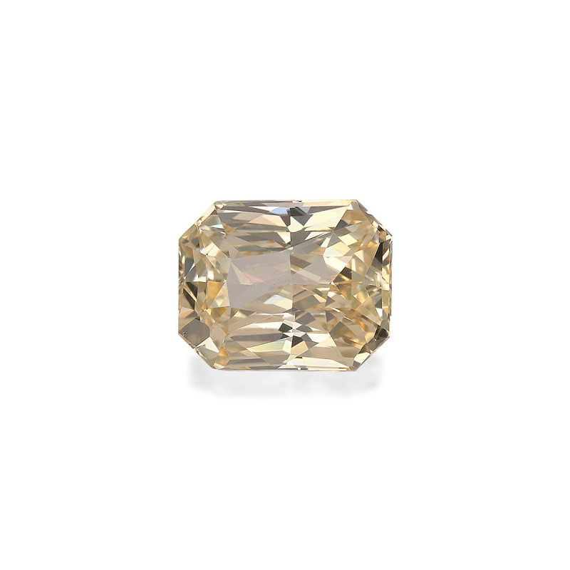 Saphir Jaune taille RECTANGULARE Yellow 5.09 carats