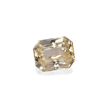 黄色蓝宝石 taille 矩形的 黄色 5.09 carats