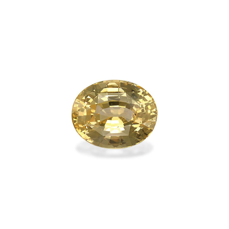 OVAL-cut Yellow Sapphire Daffodil Yellow 6.02 carats