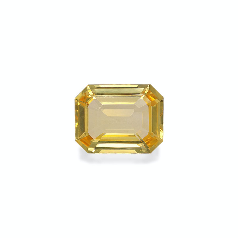 RECTANGULAR-cut Yellow Sapphire Yellow 4.04 carats