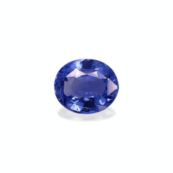 蓝宝石 taille 椭圆形 蓝色 2.90 carats