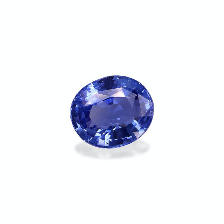 Saphir bleu taille OVALE Bleu 2.90 carats