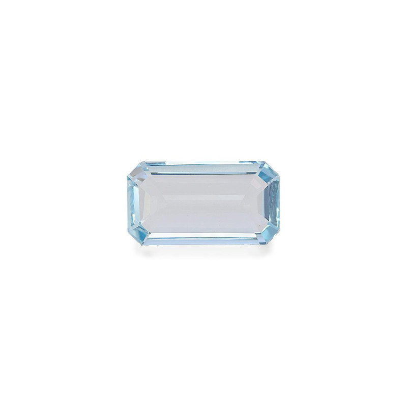 RECTANGULAR-cut Aquamarine Baby Blue 6.17 carats