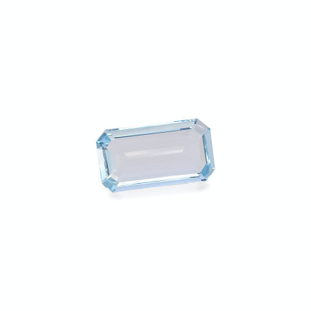 海蓝宝 taille 矩形的 蔚蓝色的婴儿 6.17 carats