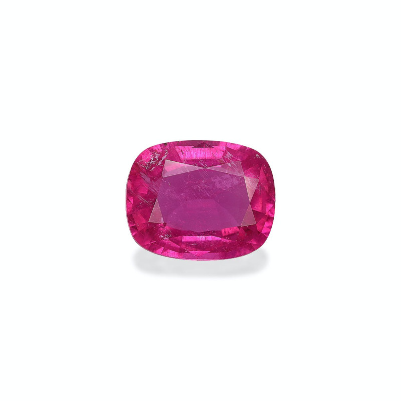CUSHION-cut Rubellite Tourmaline Pink 2.78 carats