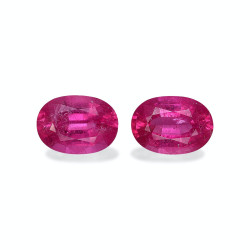 Rubellite taille OVALE 粉色...