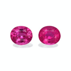 Rubellite taille OVALE 粉色...