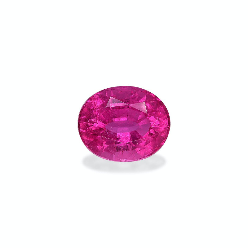 Rubellite taille OVALE Pink 1.50 carats