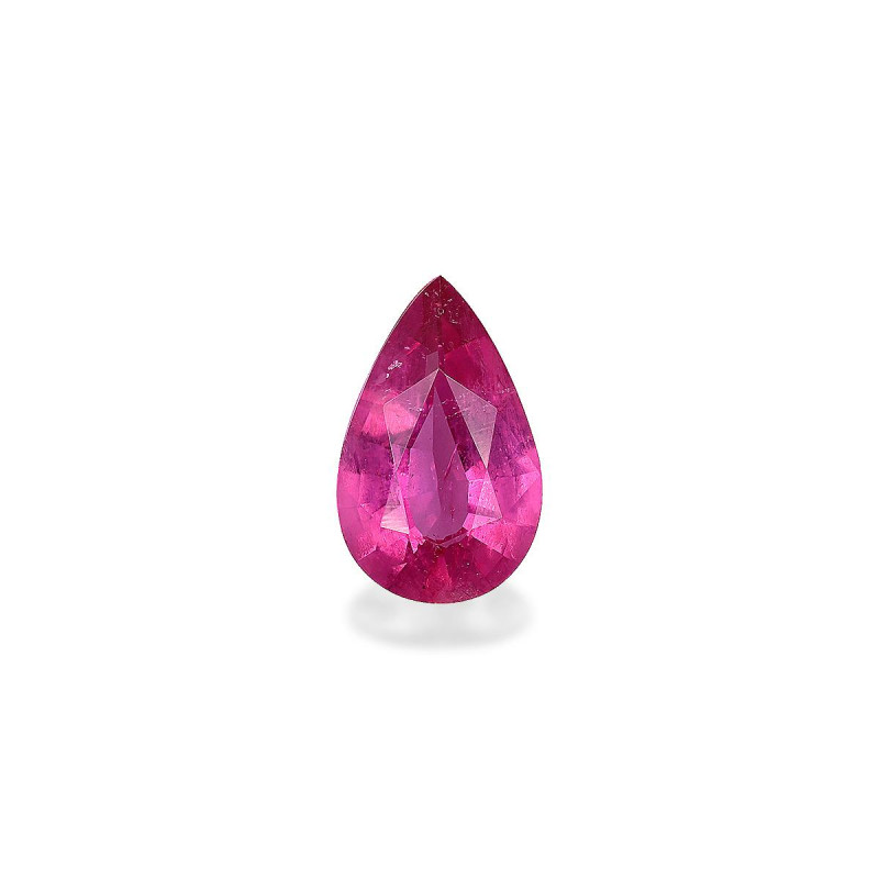 红碧榴石 taille 梨子 粉色 1.35 carats