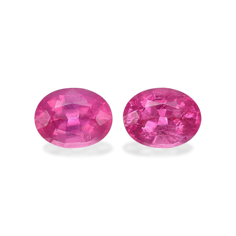 红碧榴石 taille 椭圆形 紫红色粉红 2.52 carats
