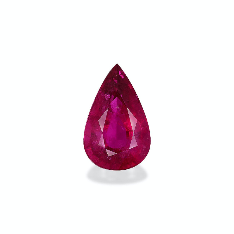 Pear-cut Rubellite Tourmaline Pink 66.18 carats