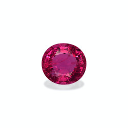 OVAL-cut Rubellite...