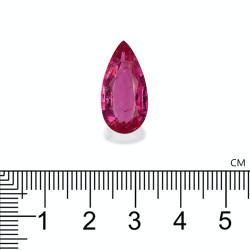Rubelliet Peer Geslepen Roze 7.50 karaat
