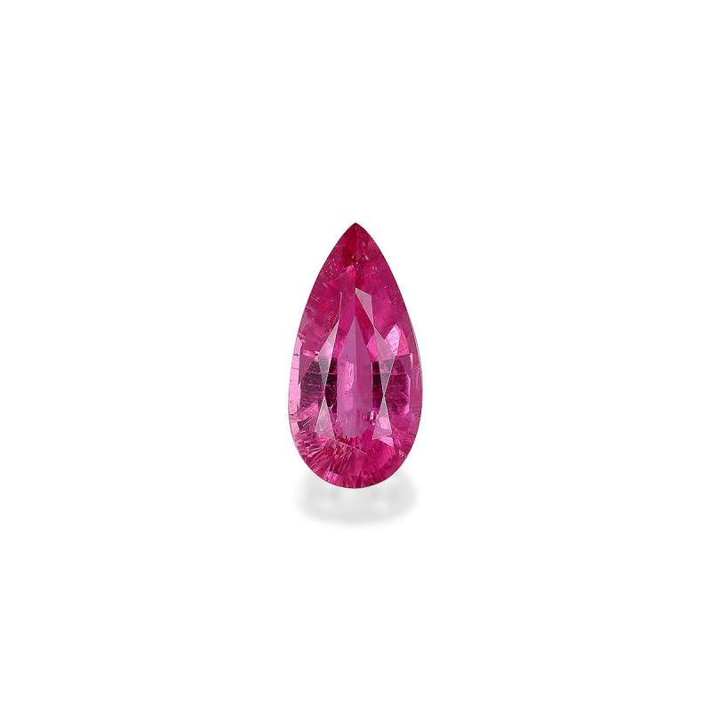 Rubellite taille Poire Fuscia Pink 3.12 carats