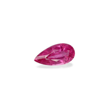 Pear-cut Rubellite Tourmaline Fuscia Pink 3.12 carats