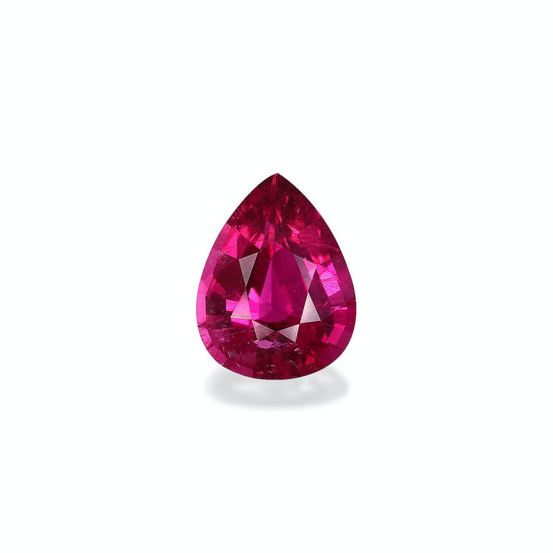 Pear-cut Rubellite Tourmaline Pink 5.67 carats