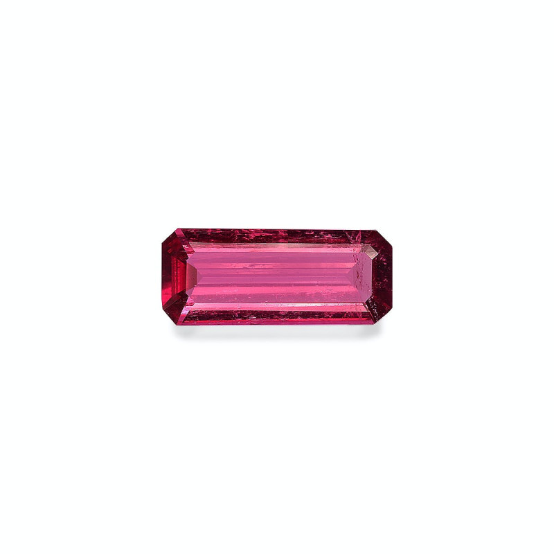 RECTANGULAR-cut Rubellite Tourmaline Pink 3.53 carats