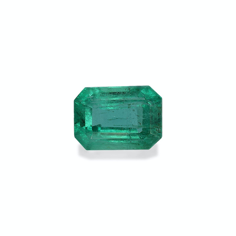 Emeraude de Zambie taille RECTANGULARE Vert 1.59 carats