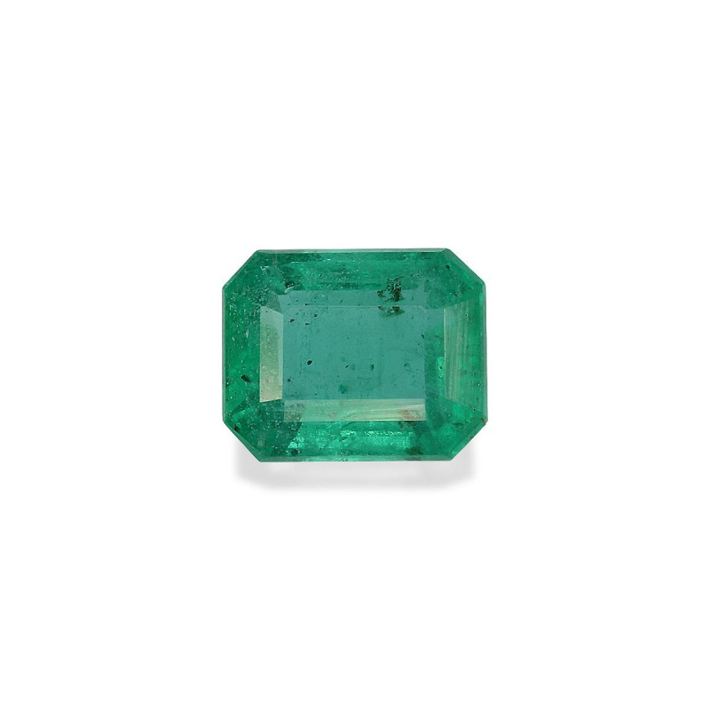 RECTANGULAR-cut Zambian Emerald Green 2.08 carats