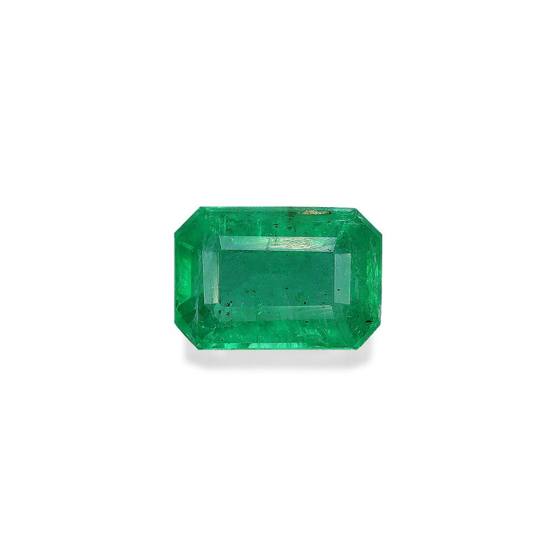 Emeraude de Zambie taille RECTANGULARE Vert 1.86 carats