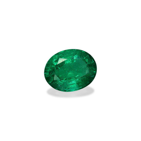 Esmeralda de Zambia taille OVALE Verde 2.56 carats