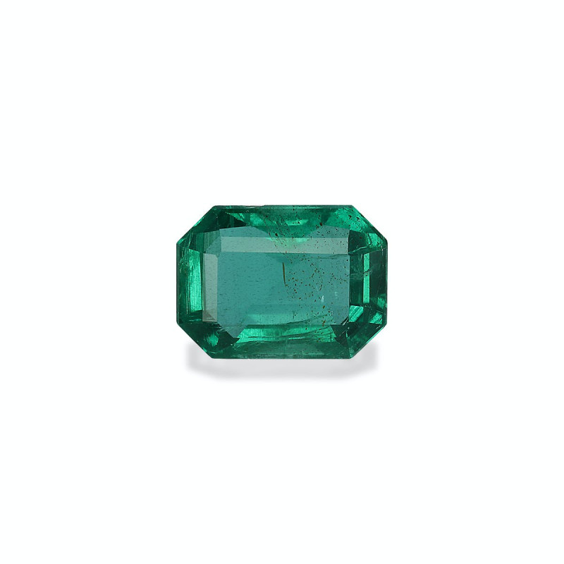 Emeraude de Zambie taille RECTANGULARE Vert 1.61 carats