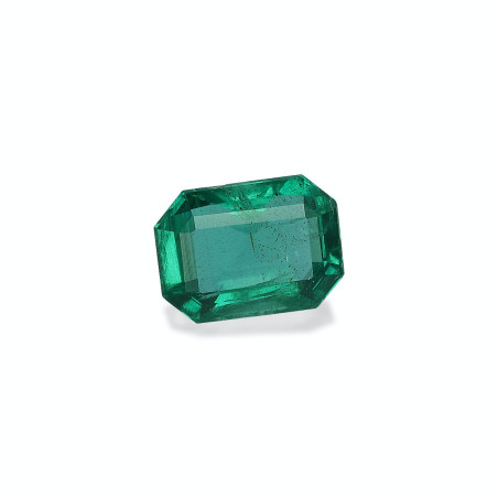RECTANGULAR-cut Zambian Emerald Green 1.61 carats