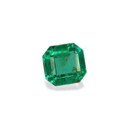 Émeraude Naturelle De Zambie – 0,50 Carats – Taille Carrée 4,2x4,2mm – Transparente, Non Traitée