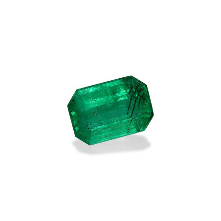 RECTANGULAR-cut Zambian Emerald Green 1.86 carats