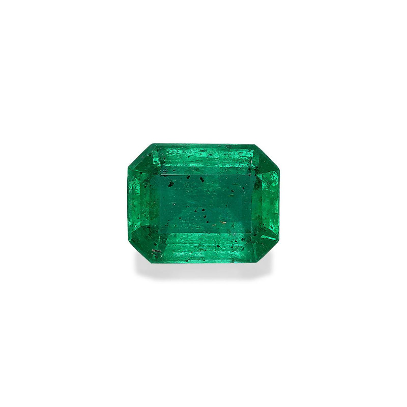 Emeraude de Zambie taille RECTANGULARE 绿色 1.64 carats