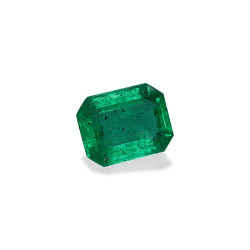 Rechthoekig geslepen Zambiaanse smaragd Groen 1,64 karaat