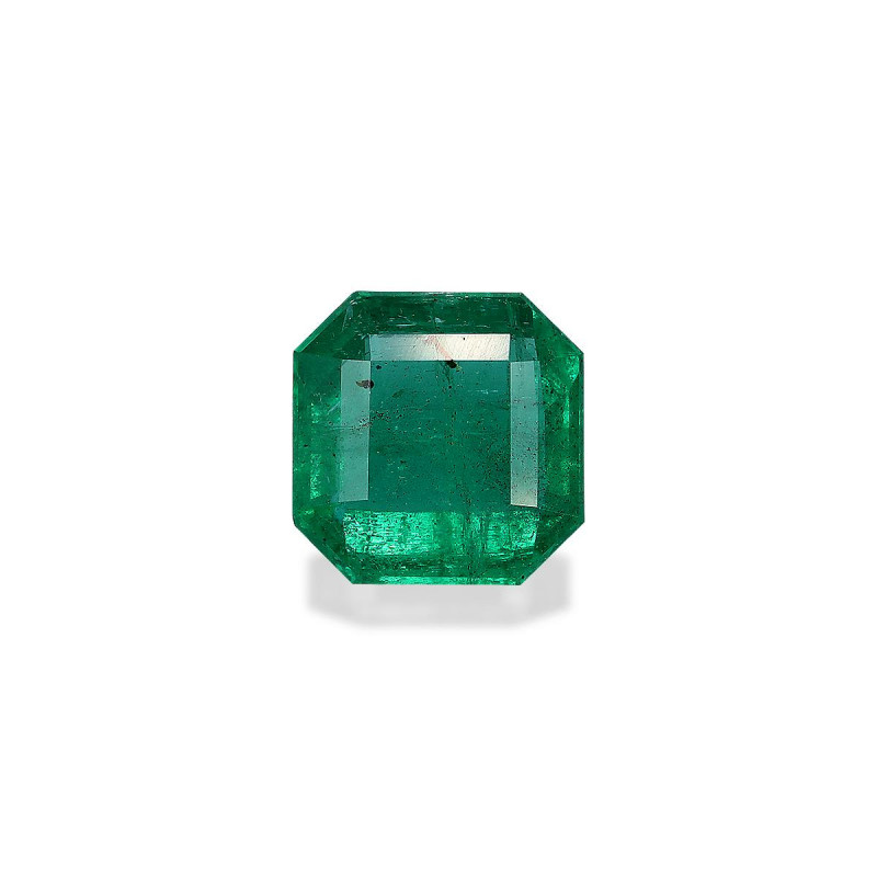 SQUARE-cut Zambian Emerald Green 2.04 carats
