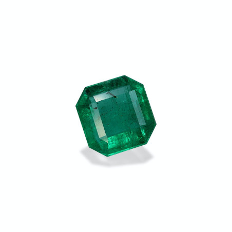 SQUARE-cut Zambian Emerald Green 2.04 carats