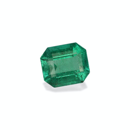 RECTANGULAR-cut Zambian Emerald Green 1.76 carats