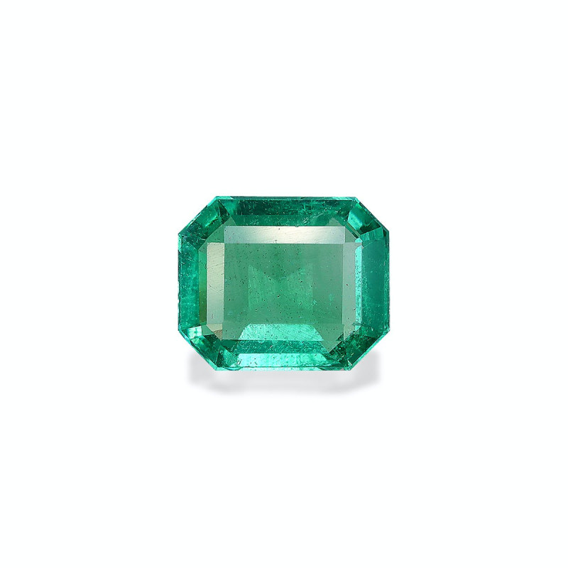 RECTANGULAR-cut Zambian Emerald Green 2.10 carats