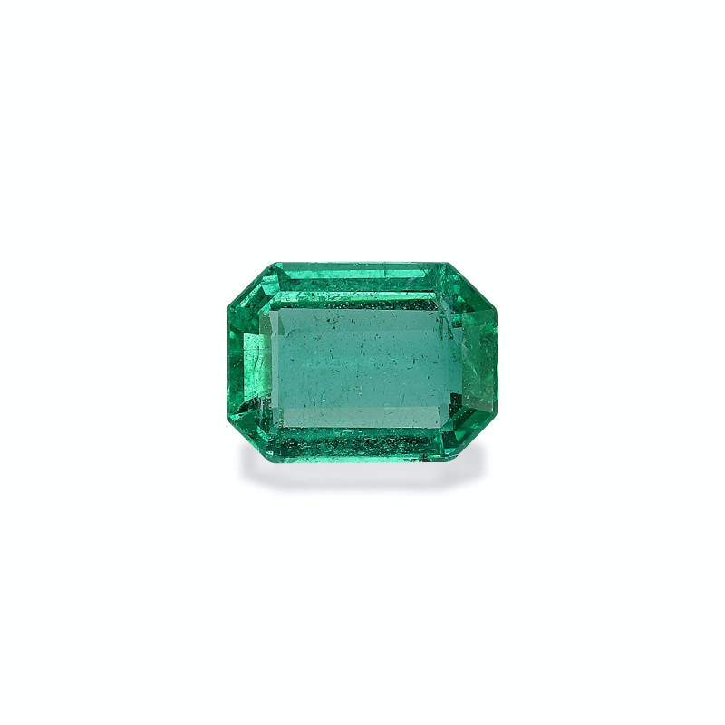 Emeraude de Zambie taille RECTANGULARE Vert 1.26 carats
