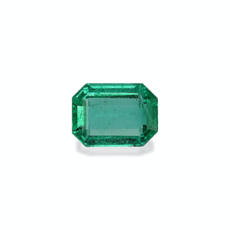 Emeraude de Zambie taille RECTANGULARE 绿色 1.26 carats