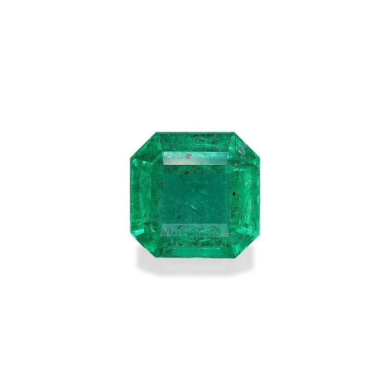 Emeraude de Zambie taille CARRÉ 绿色 1.92 carats