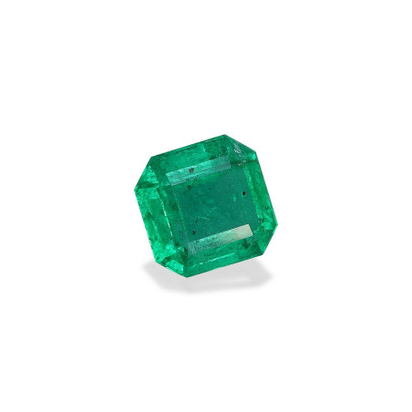 SQUARE-cut Zambian Emerald Green 1.92 carats