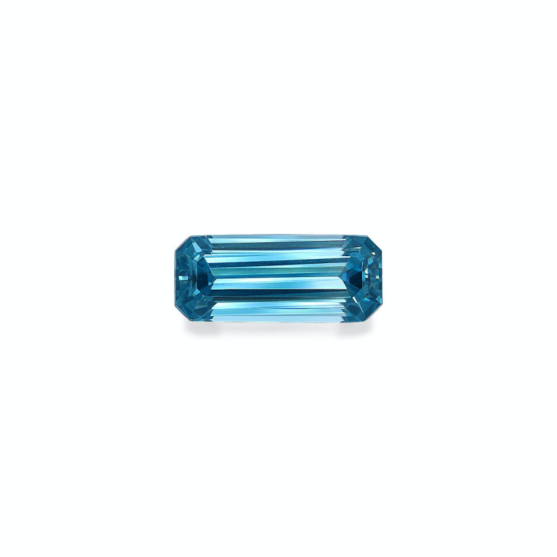 蓝锆石 taille 矩形的 蓝色 7.51 carats